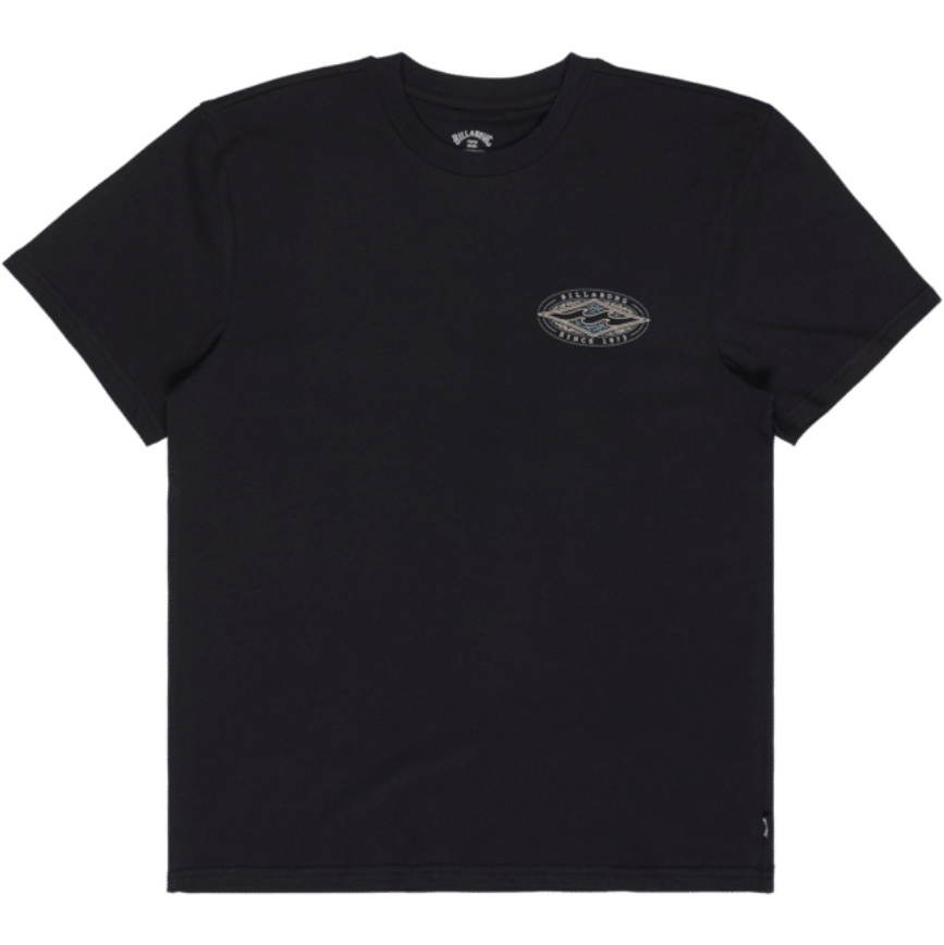 2026 Billabong Mens Diamond Vision T-Shirt EBYZT00619 - Black